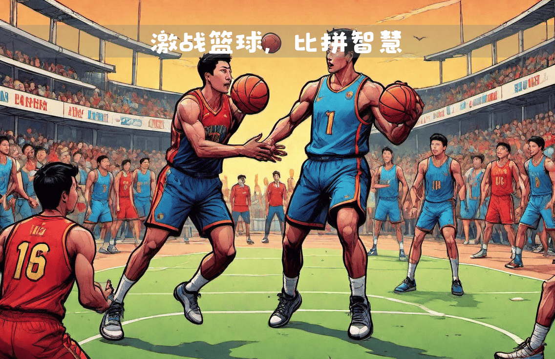 竞技篮球对抗擂响篮球联赛舞台