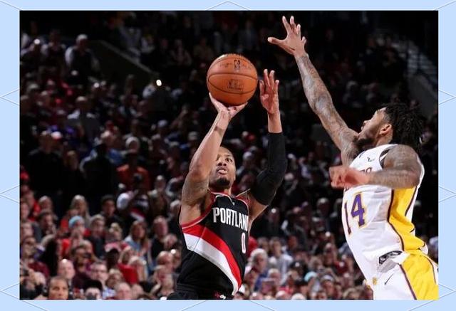 开拓者后卫爆发，击败马刺