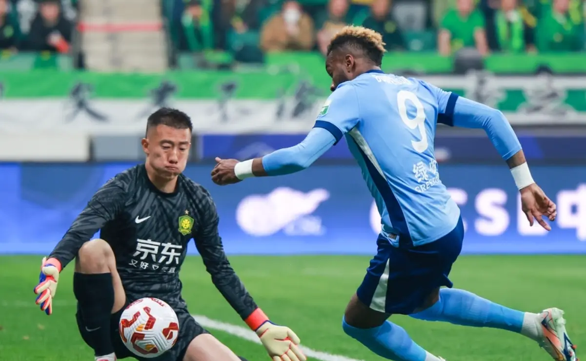 北京国安凭借头号射手进球，战胜深圳佳兆业