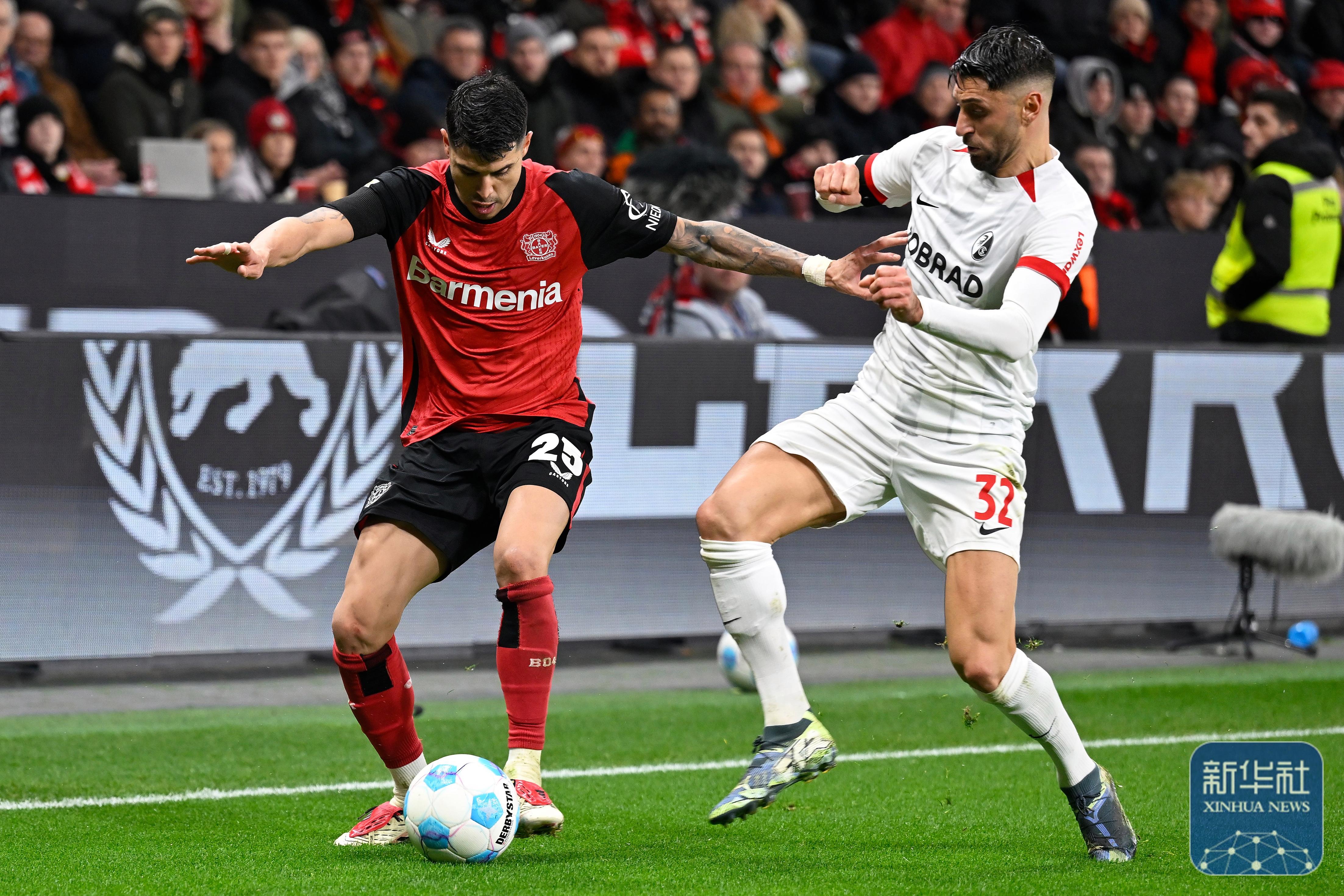 沃尔夫斯堡客场不敌勒沃库森，遭遇两连败